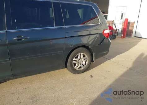 2006 Honda Odyssey Ex-L из США, поврежденный, VIN 5FNRL38766B075507